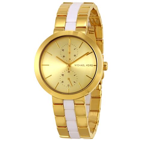 michael kors women's garner mk6472|Michael Kors Garner Gold Tone Dial Ladies Watch MK6472.